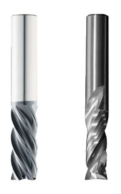 CNC makinelerinde kompozit, alüminyum ve sert malzemelerin işlenmesi için kullanılan elmas kaplamalı kesici takımlar